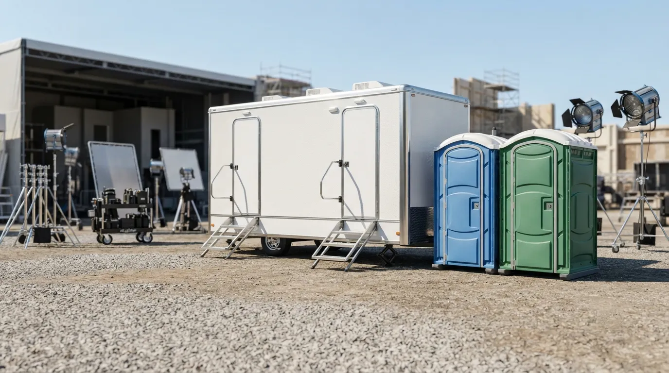 Film Set Restroom Rental in Fayetteville, AR