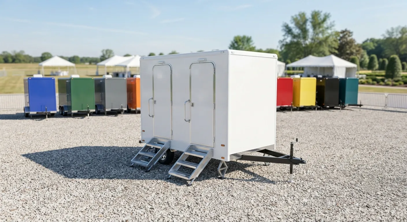 Restroom Trailer Rental in Fayetteville, AR