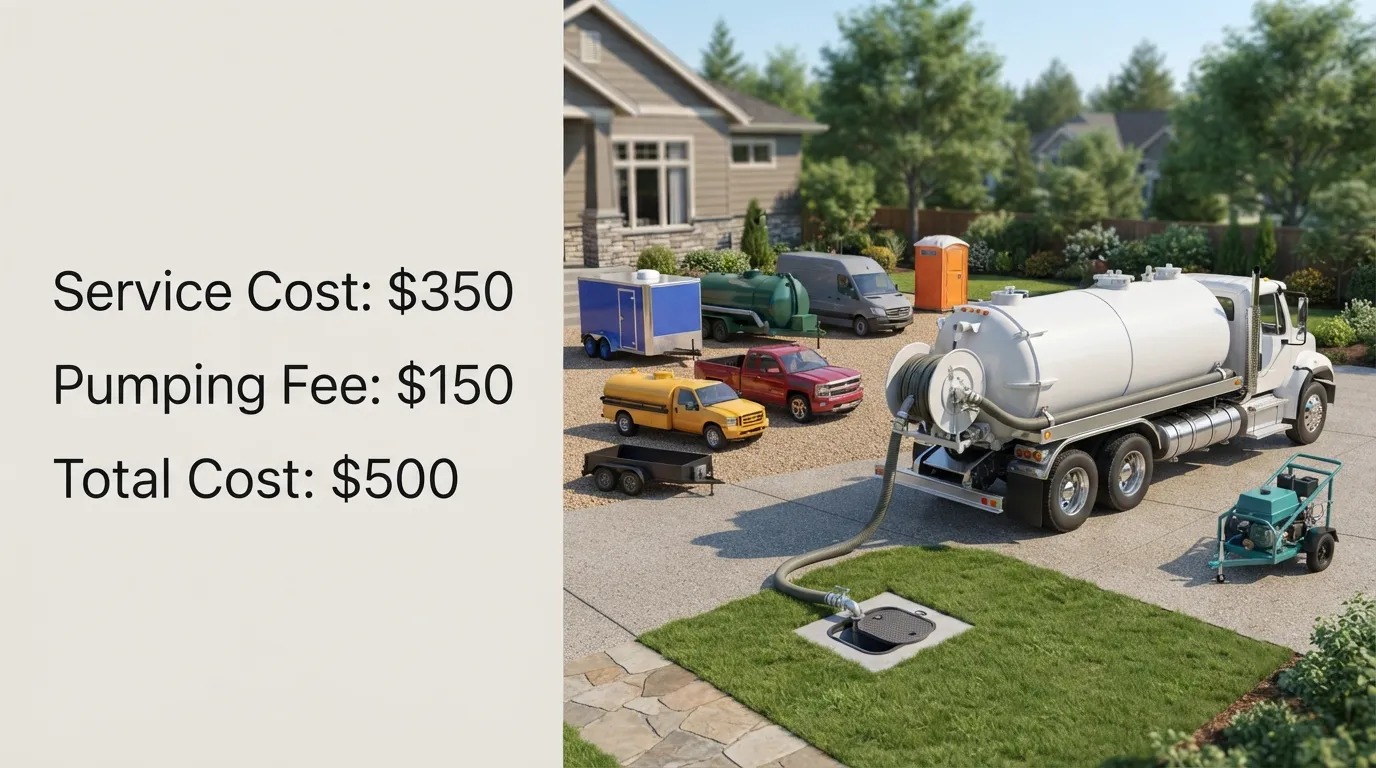 Septic Tank Pumping Cost in Fayetteville, AR