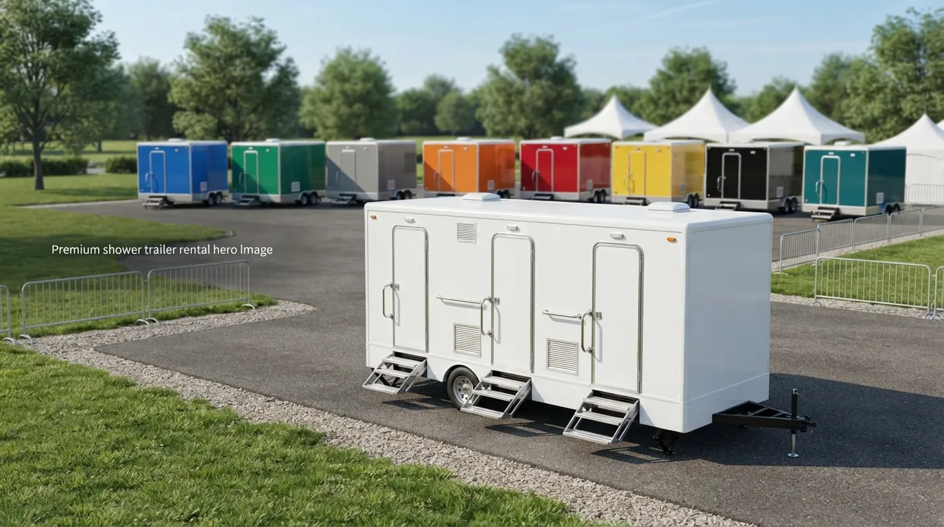 Shower Trailer Rental in Fayetteville, AR